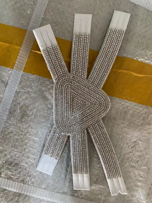 CHINELA #8 PLATA/BLANC