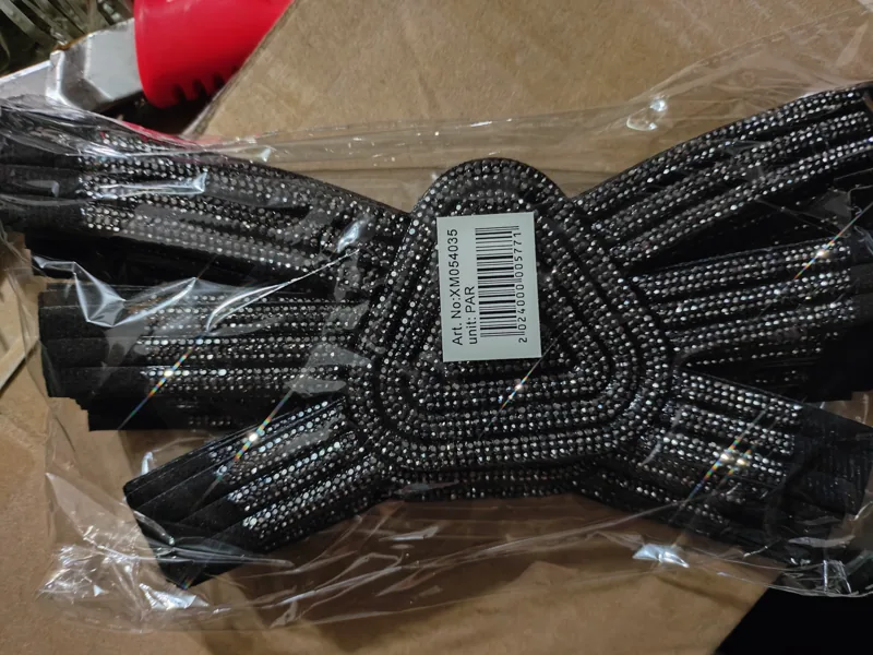CHINELA #8 HEMATITE/NEGRO