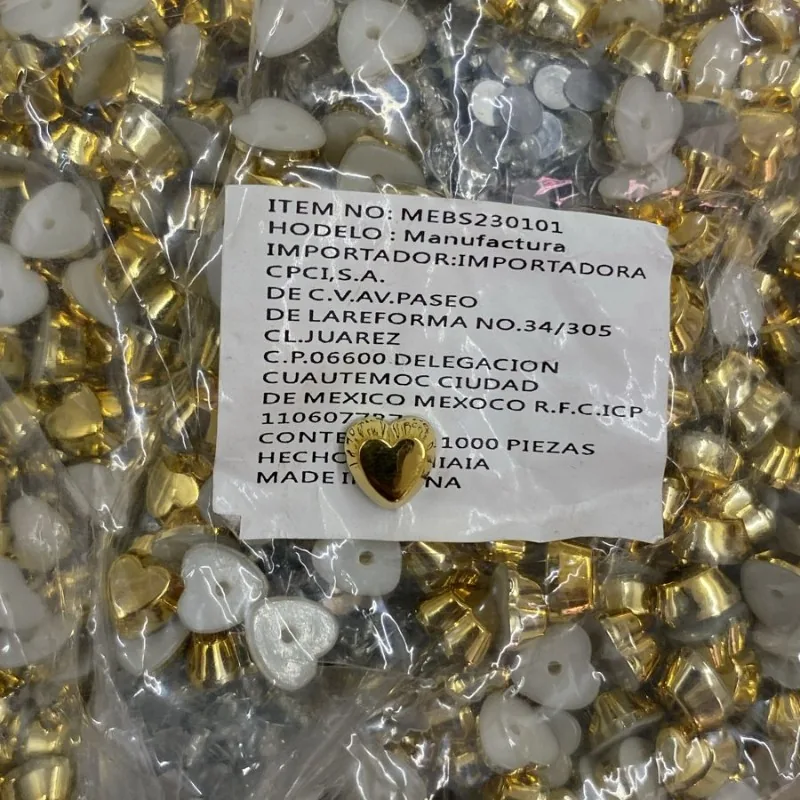 CORAZON 8MM ORO